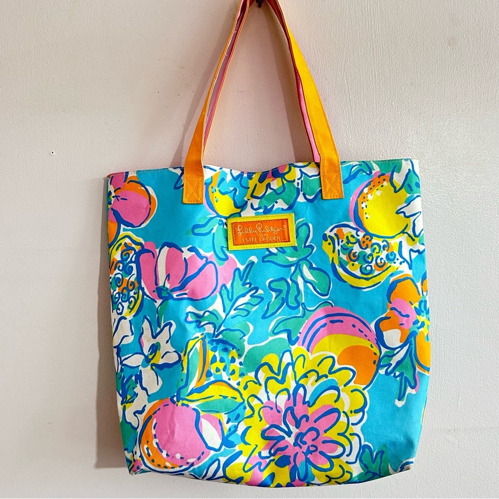 Lilly Pulitzer Estee Lauder Tote Bag